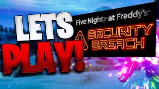 FNAF Security Breach Part 3  ROXY AND CHICA GLITCH OUT [upl. by Adnohsad]