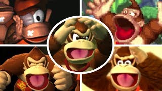 Evolution of Donkey Kong Deaths and Game Over Screens 19942018 [upl. by Kristoforo]