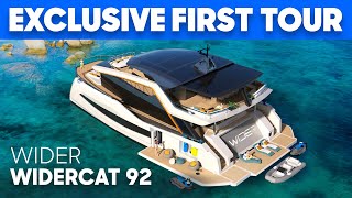 Is the €13 Million WiderCat 92 the Ultimate Multihull Tour amp Review [upl. by Anailuj266]