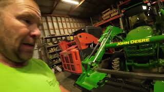 Deere 4066R Loader Fix [upl. by Garrity]