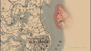 Red Dead Redemption 2 Legendary Bullhead Catfish Location [upl. by Urd208]