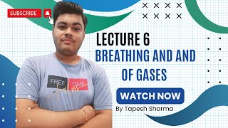 Breathing and Exchange of Gases  Class 11 NEET CBSE  Tapesh Sharma [upl. by Alilad]