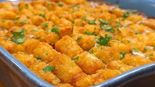 How to Make Classic Tot Hotdish [upl. by Kcirre400]