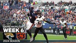 Jacksonville Jaguars vs Chicago Bears  2024 Week 6 Game Highlights [upl. by Aliekat]