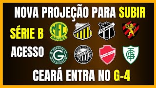 SÉRIE B  CEARÁ NO G4  NOVA PROJEÇÃO PARA SUBIR [upl. by Earl402]