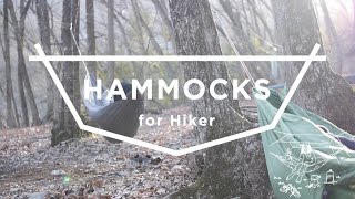 HAMMOCKS for Hiker  Hammock camping 2017 ハンモック・キャンプ 2017 [upl. by Oeniri]