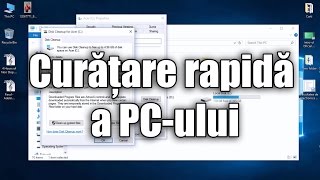 Curățare rapidă a PCului [upl. by Zeni]