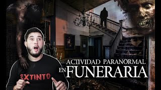 Actividad paranormal en una FUNERARIA ABANDONADA [upl. by Znieh]