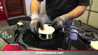 How to Install Fuel Pump Assembly E7189M 2004  2010 Chrysler PT Cruiser [upl. by Hendrick]