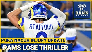 Rams Lose OT Thriller to Lions Puka Nacua Injury Update Big Takeaways Cooper Kupp is Back amp More [upl. by Ailliw]