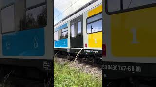 BR430 Fahrtrichtungswechsel in Kornwestheim bahn train kornwestheim sbahn [upl. by Berners]