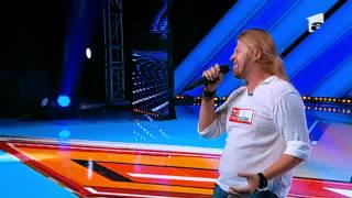 Florian Opre Zazula  Skid Row  quot18 and lifequot  X Factor Romania sezonul trei [upl. by Nrojb]