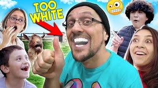 Whitened My Teeth TOO MUCH Ouch FV Family Vlog [upl. by Ahsinnod]