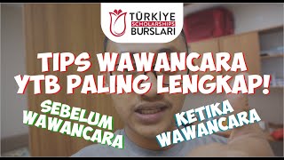 LOLOS SELEKSI WAWANCARA YTB BEASISWA TURKI PART 3 [upl. by Eissen]