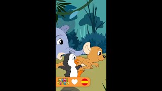 WORLD ANIMAL DAY  Songs for Kids  shorts  Mini Disco [upl. by Lirba]