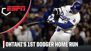 Shohei Ohtani hits first HR with the Dodgers  ESPN MLB [upl. by Georgia]