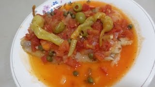 Receta Pescado a la Veracruzana [upl. by Jolee]