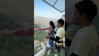 Himalayan Bungy trendingshorts bungeejumping shortsfeed youtubeshorts viralshorts adventure [upl. by Aratnahs795]