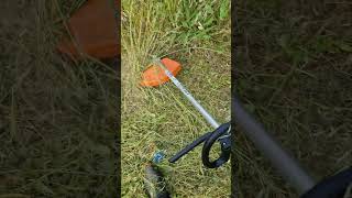 STIHL FS 235 R test prova taglio filo 30mm [upl. by Ettedualc]