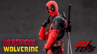 ZD Toys Deadpool amp Wolverine Deadpool Figure Review [upl. by Imailiv]