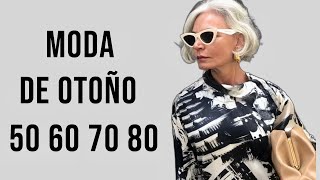 8 Trucos de Moda Para Señoras de 50 60 70 80 Años  Atuendos de Otoño para Mujeres Maduras ✨ [upl. by Aydin]