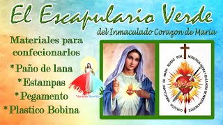 EL ESCAPULARIO VERDE DEL INMACULADO CORAZON DE MARIA [upl. by Ecidnacal]