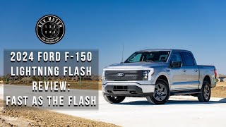 2024 Ford F150 Lightning Flash Review Fast As The Flash [upl. by Aihsekyw644]