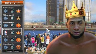 BEATING A NBA SUPERSTAR KING OF SUNSET  NBA 2K16 MY PARK [upl. by Norted561]