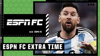 We’re TWO GAMES way from deeming Lionel Messi the GOAT 🐐 🏆  ESPN FC Extra Time [upl. by Klemm172]