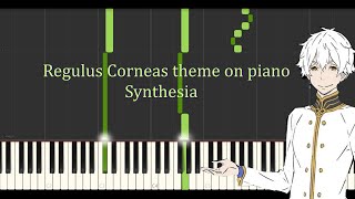 ReZero  Witch of Vainglory  Regulus Corneas Theme  Piano Tutorial  Synthesia [upl. by Egon]