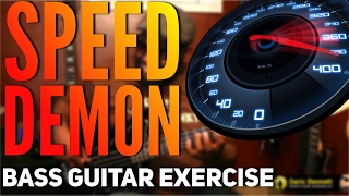 THE SPEED DEMON quotBubby Lewisquot Exercise  Bass Guitar Tips  Daric Bennetts Bass Lessons [upl. by Vikky549]