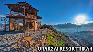 Orakzai Resort Cafe De Orakzai Kalaya Tirah Hilltop with Amazing Views usmanbukharivlogs tirah [upl. by Farnham]