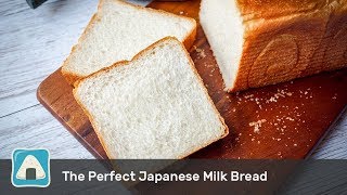 The Perfect Japanese Milk Bread Pain De Mie Using Stand Mixer and Bread Maker [upl. by Lorrie]