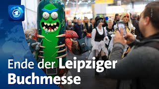 Erste Bilanz zur Leipziger Buchmesse [upl. by Ashling]