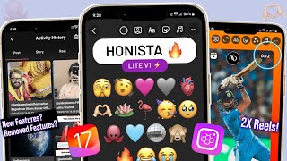 HONISTA LITE 2024 Features🔥 iOS Instagram IOS EMOJIS  ROUND EDGE on Android [upl. by Nwadrebma167]