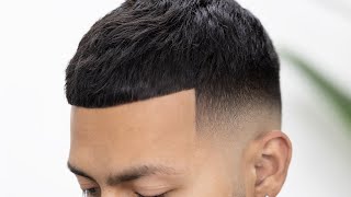 BARBER TUTORIAL EASIEST STEP BY STEP MID FADE [upl. by Eanyl]