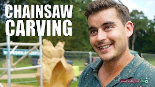 Chainsaw Carving [upl. by Zelma]