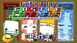 Lets Play Castle Crashers CoOp Part 9  The Crashers of Castles [upl. by Weisbrodt]