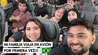 Primer viaje familiar en toda la vida l Problemas en el Aeropuerto Río de Janeiro Brasil [upl. by Cornelius]