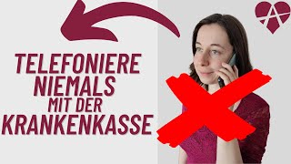 ❤️ Riesiger Fehler Telefoniere niemals mit der Krankenkasse Jennifer lernt daraus [upl. by Orna]