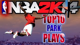 NBA 2K14 TOP 10 PARK PLAYS of the WEEK 8 [upl. by Aihsemot]