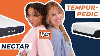 Nectar vs TempurPedic Mattress Comparison  Which Mattress Should You Get [upl. by Noswad295]