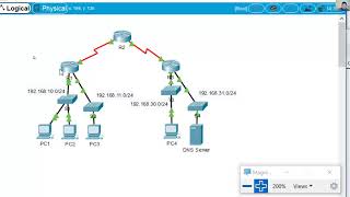 5224 Packet Tracer  ACL Demostration [upl. by Farman485]