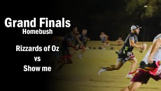 Grand Finals Div 1  Show me vs Rizzards of Oz  Homebush Oztag [upl. by Naffets915]