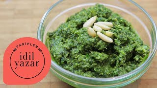 Pesto Sos Nasıl Yapılır   İdil Yazar  Yemek Tarifleri [upl. by Kaia226]