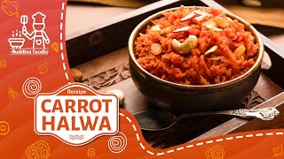 Easy Carrot Halwa recipe Mana Telugu lo [upl. by Nyliram]