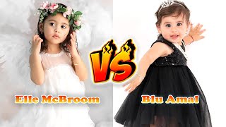 Elle McBroom VS Blu Amal Saleh Transformation 👑 From Baby To 2024 [upl. by Coltin217]