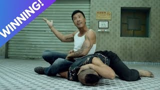 Donnie Yen shows off MAD MMA Skills against ferocious Thai Fighter [upl. by Darbie]