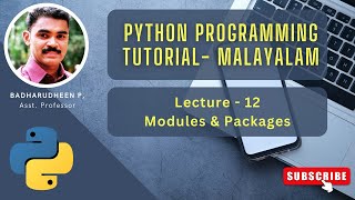 12  How to create modules and packages in Python [upl. by Binnie]