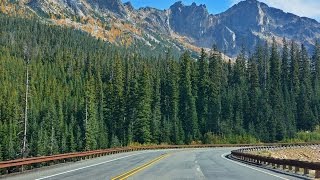 Cascade Loop Scenic Highway  Best Washington Road Trip [upl. by Bonis]